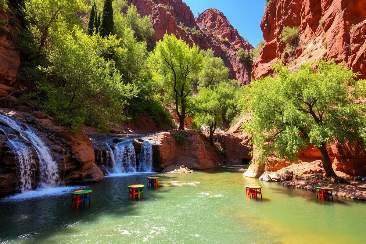 Ourika Valley & Setti Fatma Waterfalls Day Trip — Day trip near Marrakech